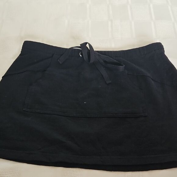Guess Black Mini Skirt Tie Front Casual - Picture 12 of 16
